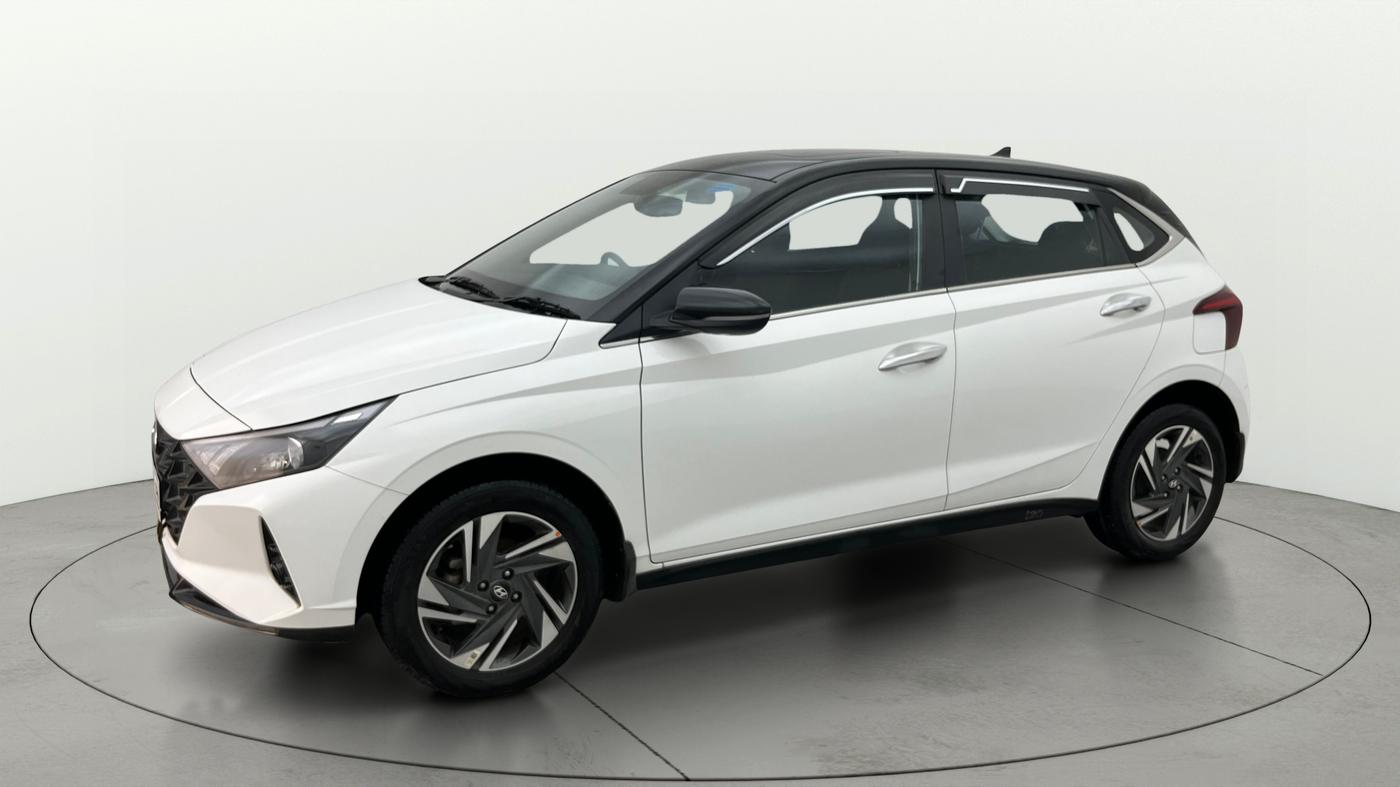 2022 Hyundai NEW I20 ASTA (O) 1.2 MT DUAL TONE, Petrol, Manual, 10,336 km, Left Front Diagonal