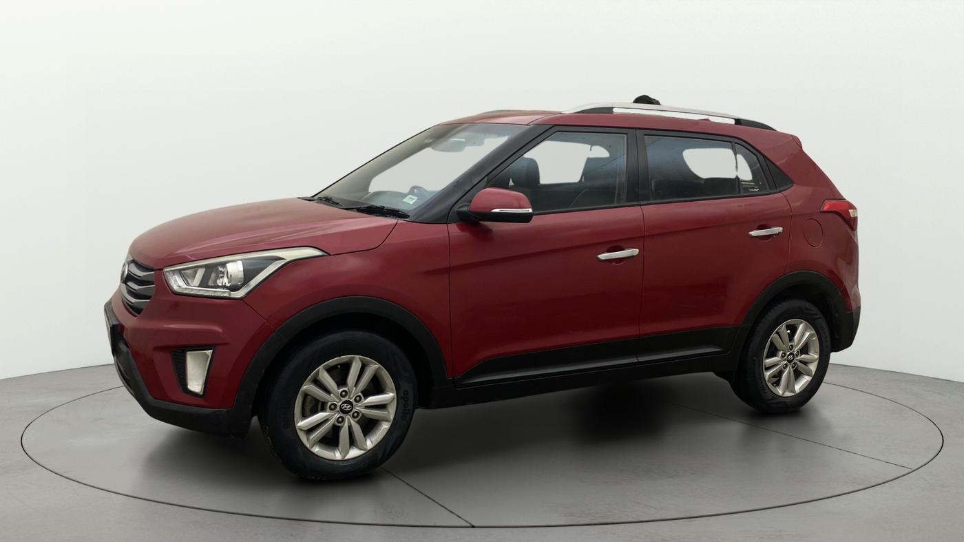 2015 Hyundai Creta SX PLUS 1.6 PETROL, Petrol, Manual, 1,05,261 km, Left Front Diagonal