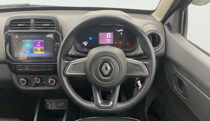 2020 Renault Kwid RXT 1.0 (O), Petrol, Manual, 76,836 km, Steering Wheel Close Up