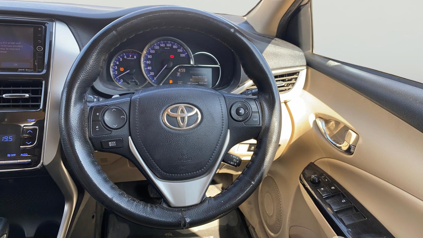 2018 Toyota YARIS VX CVT, Petrol, Automatic, 66,129 km, Steering Wheel Close Up