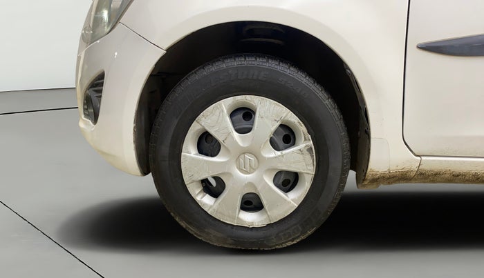 2014 Maruti Ritz VXI, Petrol, Manual, 54,216 km, Left Front Wheel