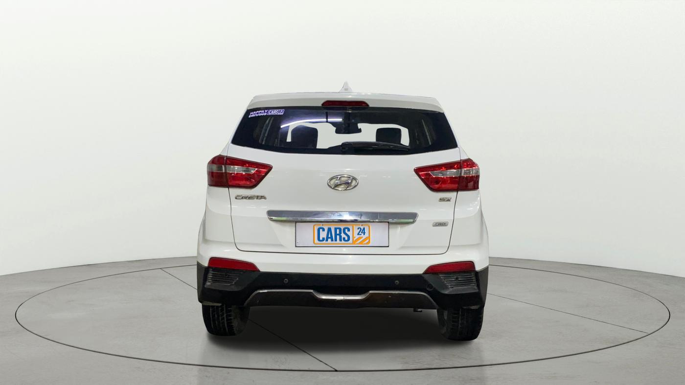 2017 Hyundai Creta SX (O) 1.6 DIESEL, Diesel, Manual, 90,283 km, Back/Rear