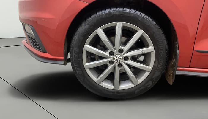 2019 Volkswagen Vento HIGHLINE PLUS 1.2 AT, Petrol, Automatic, 91,070 km, Left Front Wheel