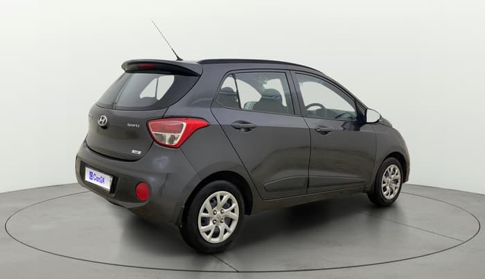2019 Hyundai Grand i10 SPORTZ 1.2 KAPPA VTVT, Petrol, Manual, 37,642 km, Right Back Diagonal