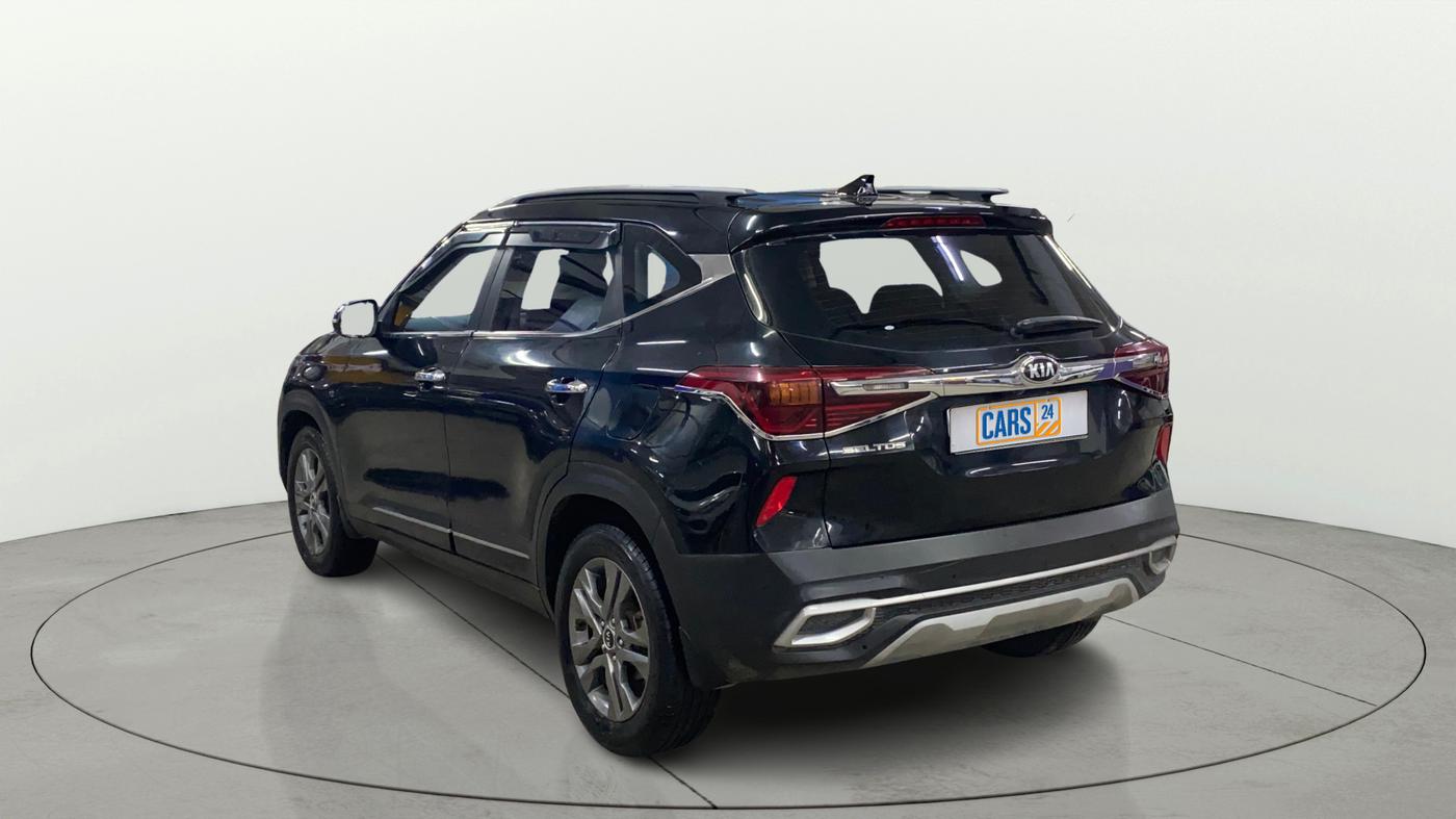 2020 KIA SELTOS HTX 1.5 PETROL, Petrol, Manual, 26,053 km, Left Back Diagonal