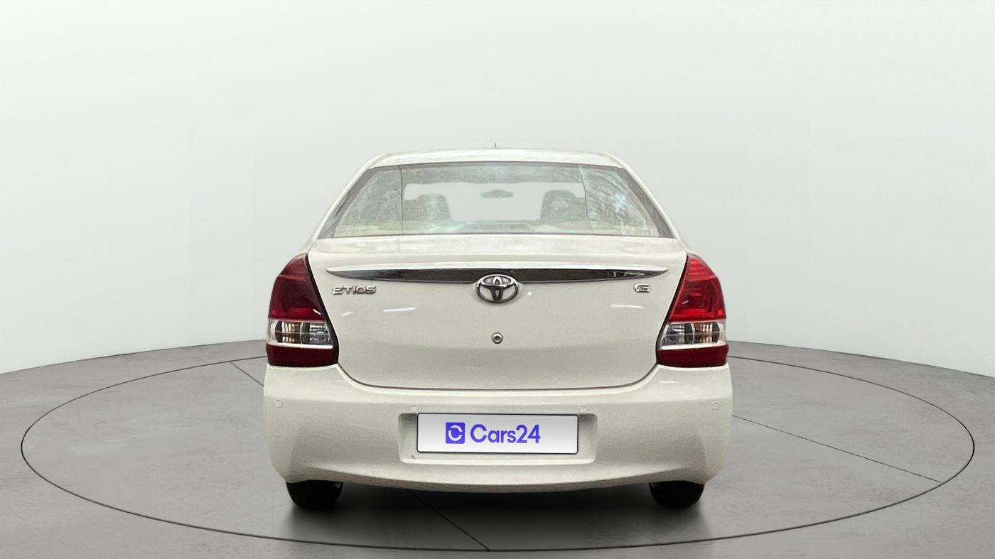 2016 Toyota Etios G, Petrol, Manual, 27,162 km, Back/Rear