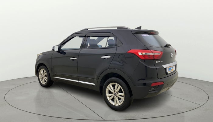 2017 Hyundai Creta SX PLUS 1.6 DIESEL, Diesel, Manual, 1,00,287 km, Left Back Diagonal