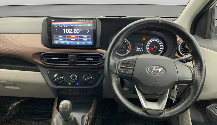 2020 Hyundai AURA S 1.2, Petrol, Manual, 52,404 km, Steering Wheel Close Up