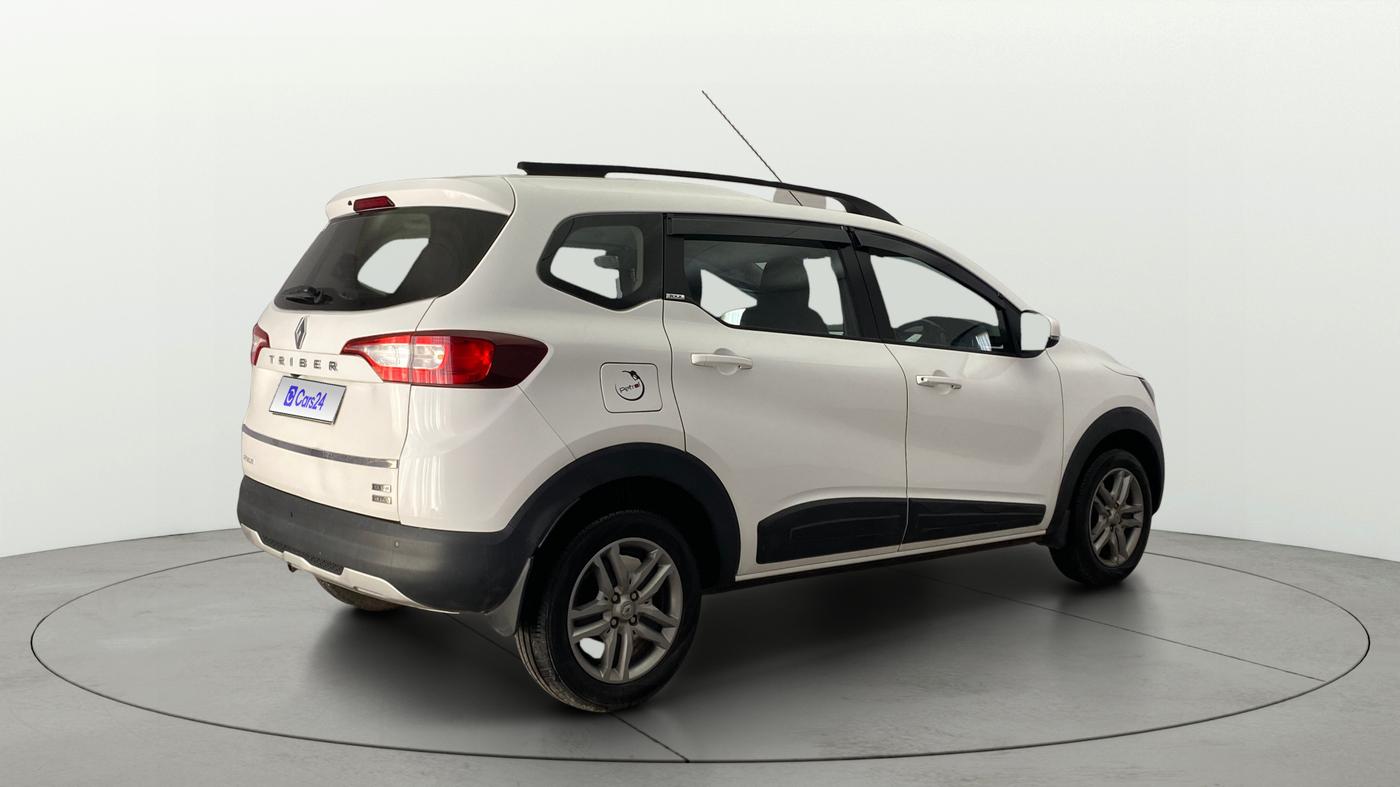 2021 Renault TRIBER RXZ AMT, Petrol, Automatic, 11,240 km, Right Back Diagonal