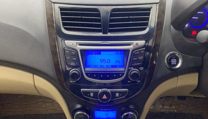 2013 Hyundai Verna FLUIDIC 1.6 CRDI SX, Diesel, Manual, 1,07,728 km, Air Conditioner