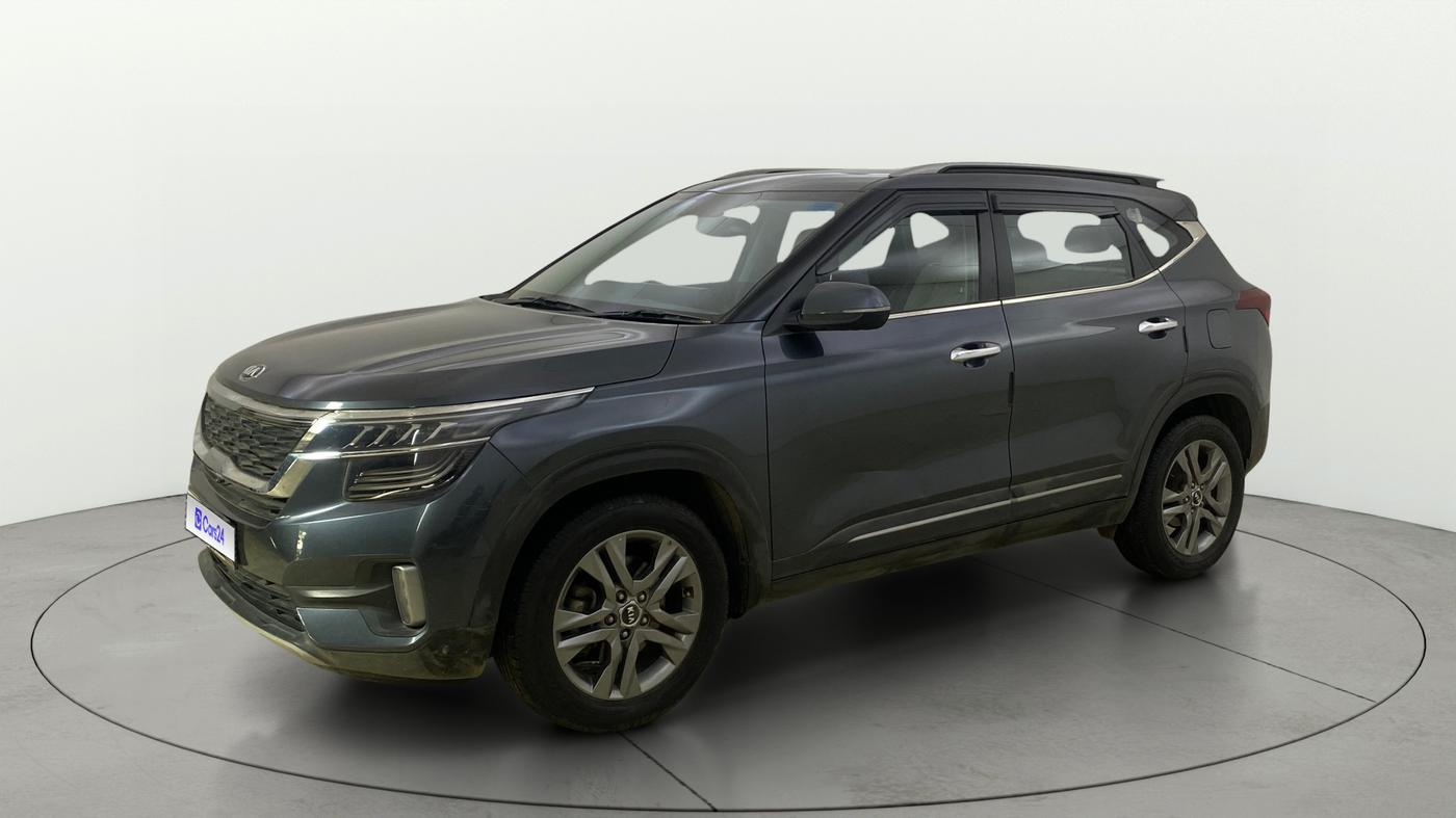 2020 KIA SELTOS HTX 1.5 PETROL, Petrol, Manual, 44,258 km, Left Front Diagonal