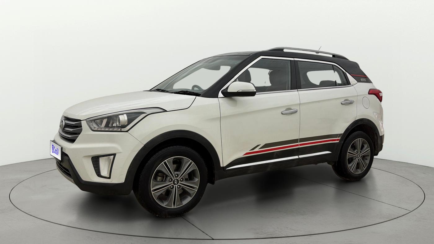 2016 Hyundai Creta SX PLUS  ANNIVERSARY EDITION 1.6 PETROL, Petrol, Manual, 58,326 km, Left Front Diagonal