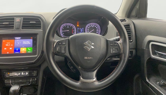 2020 Maruti Vitara Brezza ZXI AT SHVS, Petrol, Automatic, 83,488 km, Steering Wheel Close Up
