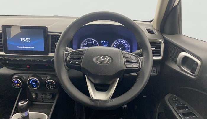 2020 Hyundai VENUE SX PLUS 1.0 TURBO DCT, Petrol, Automatic, 1,14,014 km, Steering Wheel Close Up