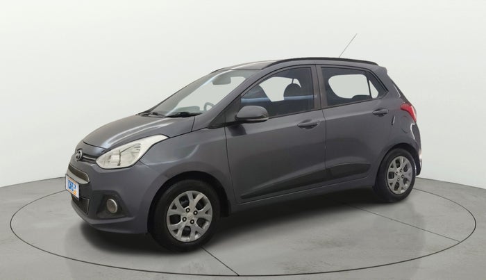 2015 Hyundai Grand i10 SPORTZ 1.2 KAPPA VTVT, CNG, Manual, 82,447 km, Left Front Diagonal