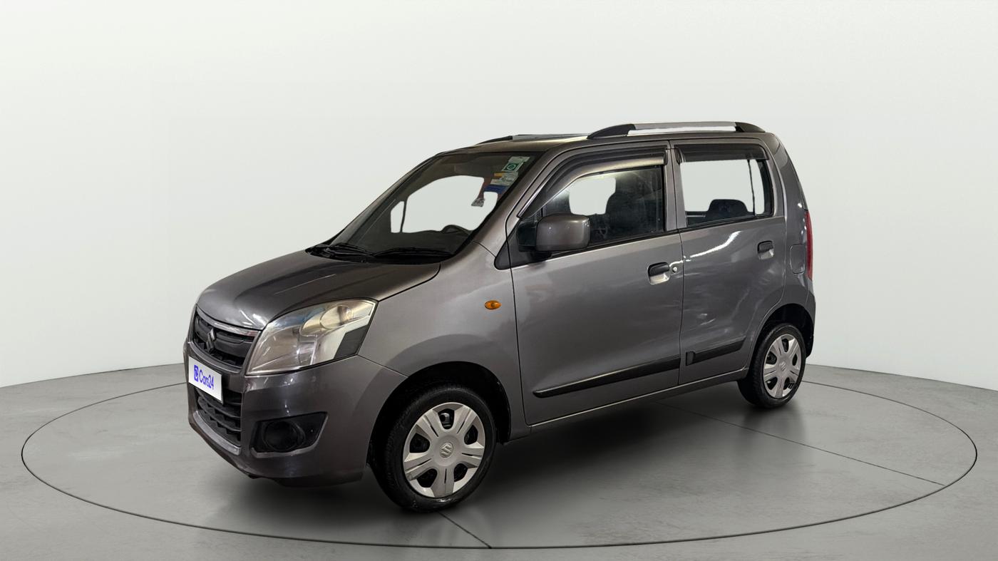 2017 Maruti Wagon R 1.0 VXI, Petrol, Manual, 28,201 km, Left Front Diagonal