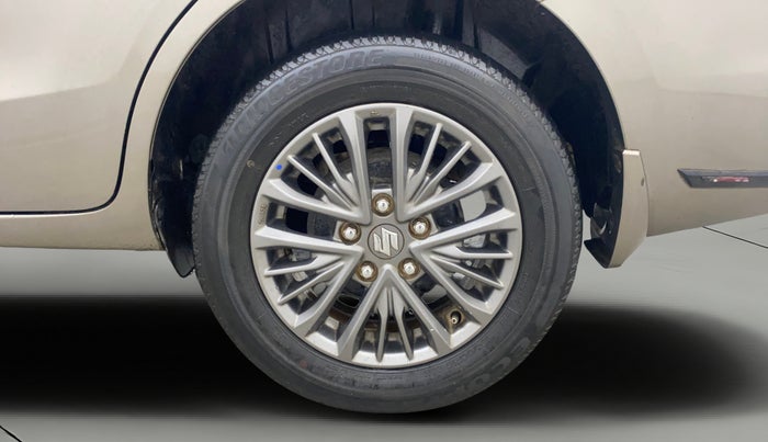 2019 Maruti Ertiga ZXI+ SHVS, Petrol, Manual, 40,082 km, Left Rear Wheel