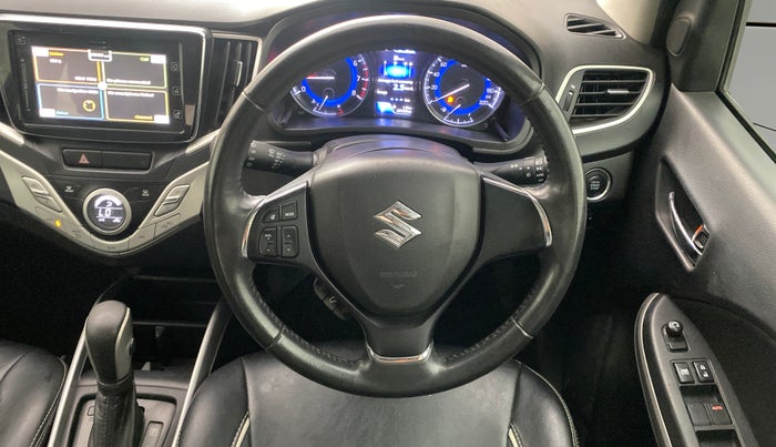 2017 Maruti Baleno ALPHA CVT PETROL 1.2, Petrol, Automatic, 63,780 km, Steering Wheel Close Up