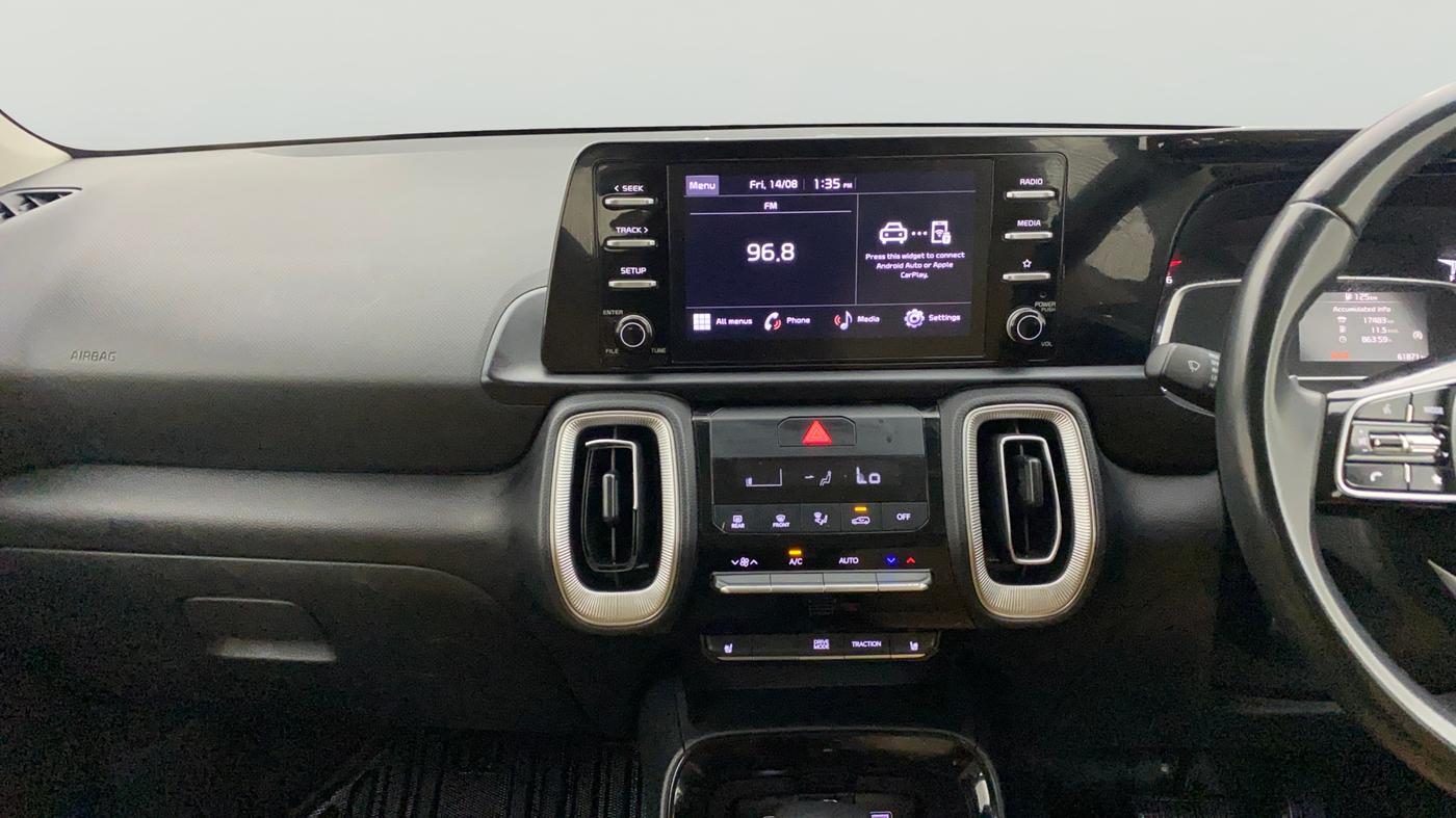 2024 KIA SONET HTX 1.5 AT, Diesel, Automatic, 61,870 km, Air Conditioner