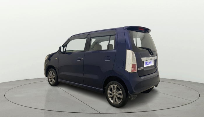 2017 Maruti Wagon R 1.0 VXI + (O) AMT, Petrol, Automatic, 77,337 km, Left Back Diagonal