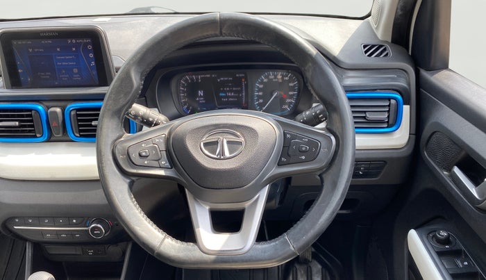 2021 Tata PUNCH CREATIVE  AMT, Petrol, Automatic, 1,00,394 km, Steering Wheel Close Up