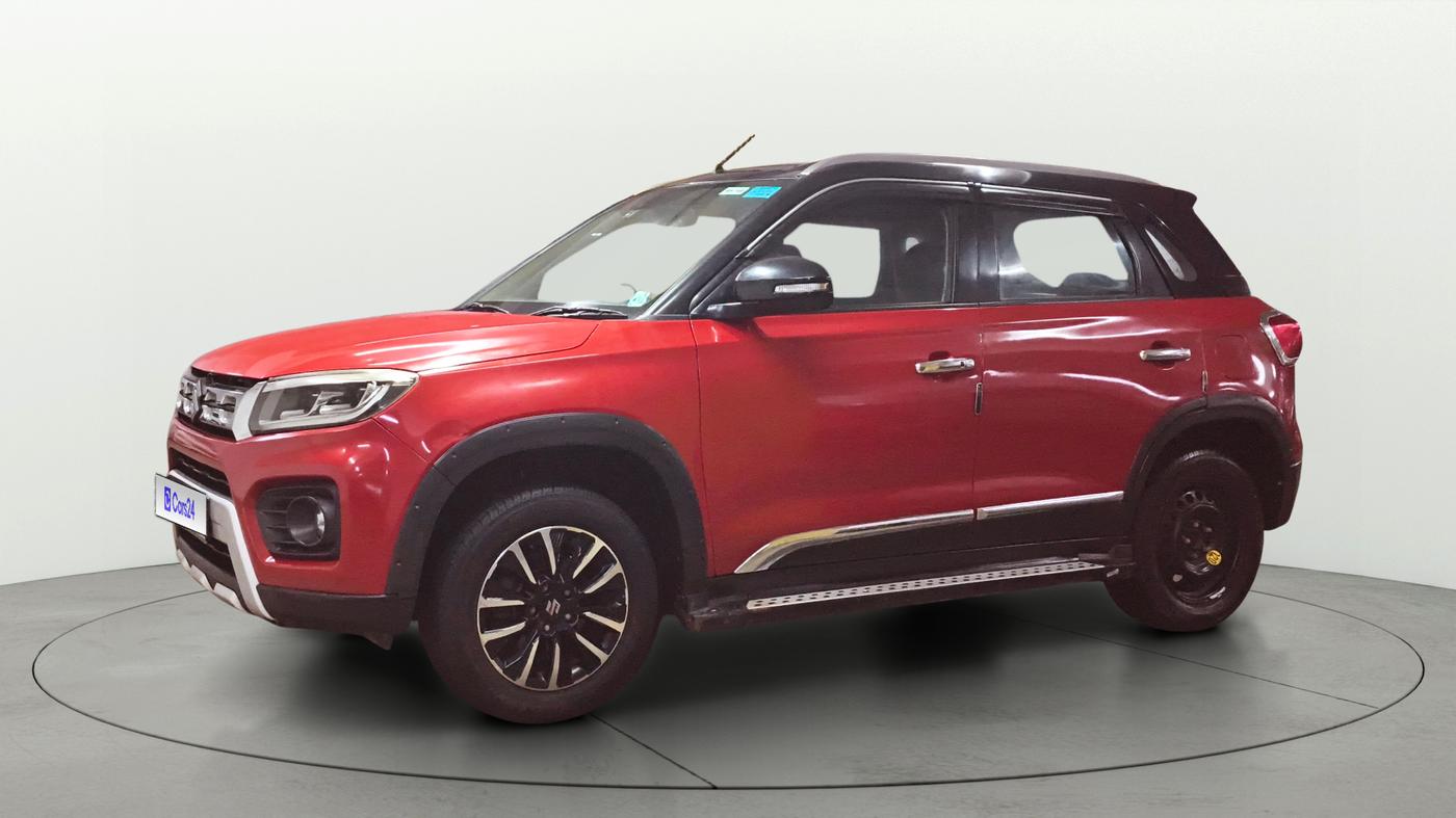 2020 Maruti Vitara Brezza ZXI PLUS DUAL TONE, Petrol, Manual, 59,753 km, Left Front Diagonal