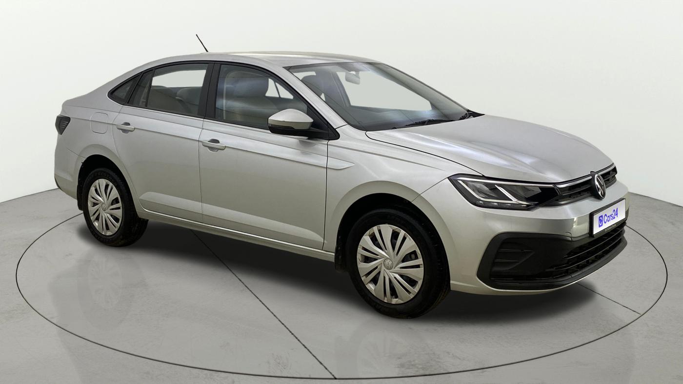 2025 Volkswagen VIRTUS COMFORTLINE TSI 1.0 MT, Petrol, Manual, 1,767 km, Right Front Diagonal