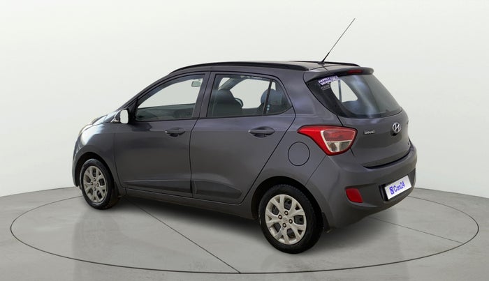 2015 Hyundai Grand i10 SPORTZ 1.2 KAPPA VTVT, CNG, Manual, 87,285 km, Left Back Diagonal