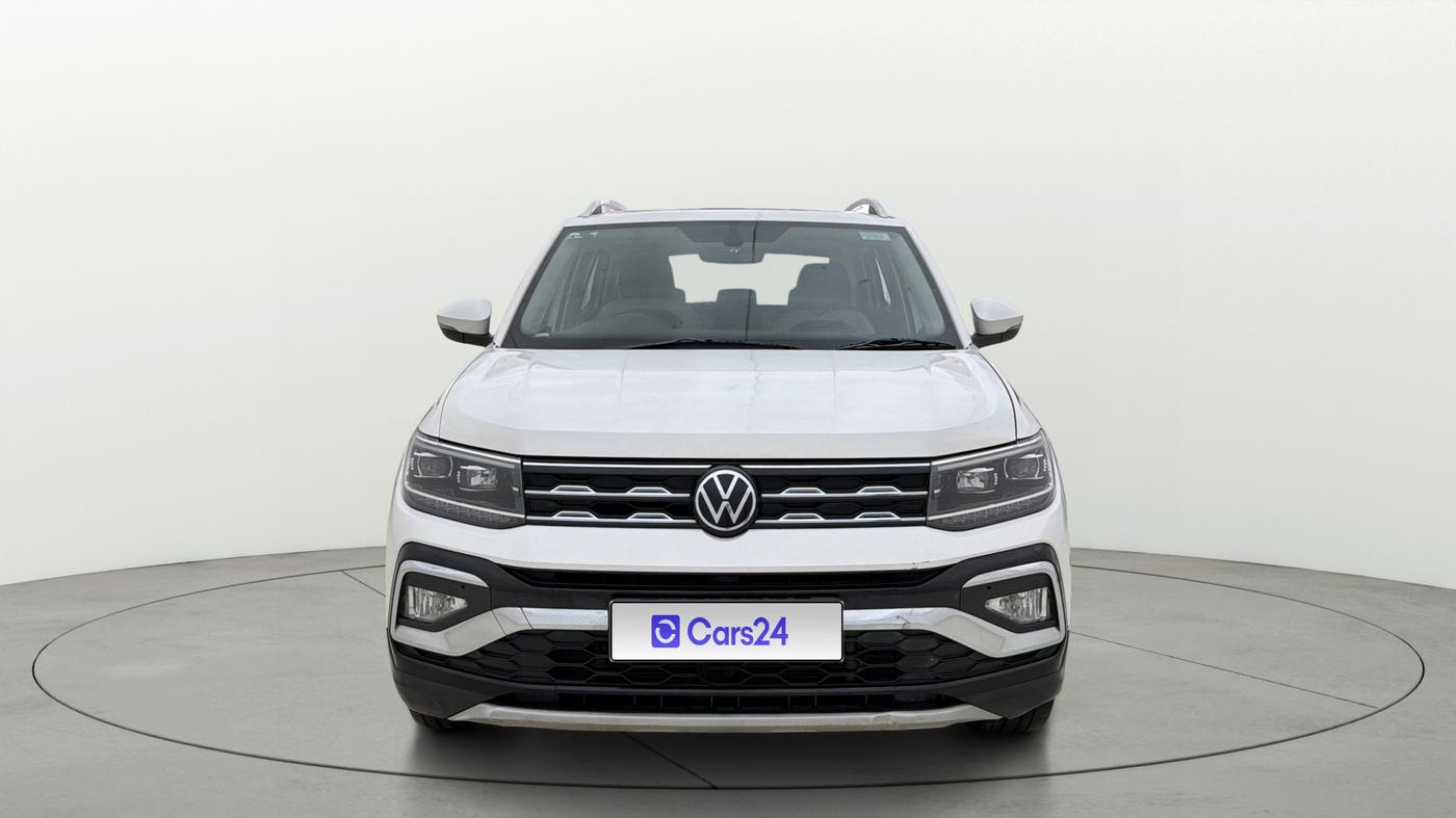 2022 Volkswagen TAIGUN TOPLINE 1.0 TSI MT, Petrol, Manual, 1,20,479 km, Front