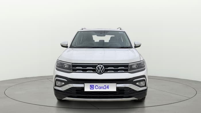 2022 Volkswagen TAIGUN TOPLINE 1.0 TSI MT, Petrol, Manual, 1,20,479 km, Front