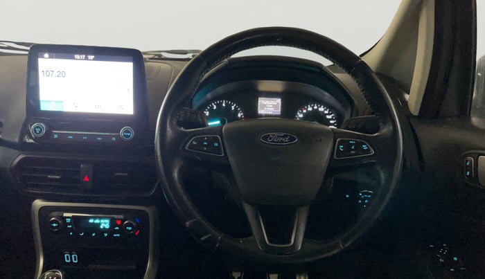 2018 Ford Ecosport TITANIUM 1.5L PETROL, Petrol, Manual, 38,205 km, Steering Wheel Close Up