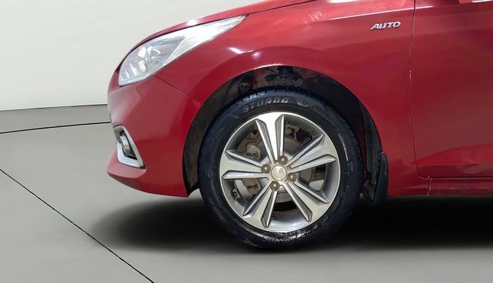 2018 Hyundai Verna 1.6 CRDI SX + AT, Diesel, Automatic, 95,998 km, Left Front Wheel