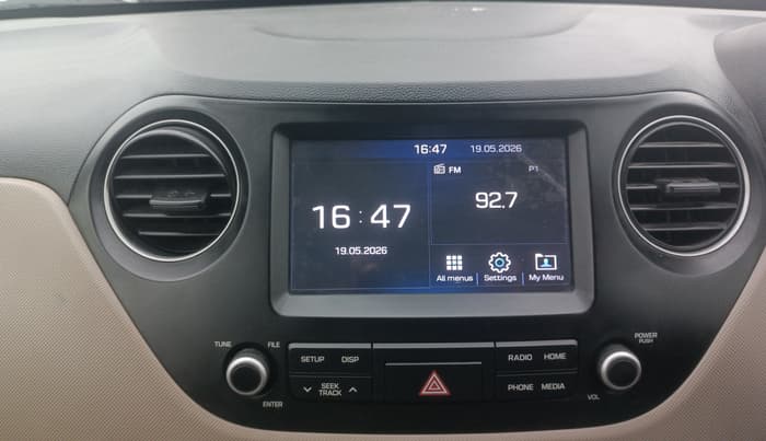 2017 Hyundai Grand i10 SPORTZ (O) 1.2 KAPPA VTVT, Petrol, Manual, 36,753 km, Air Conditioner