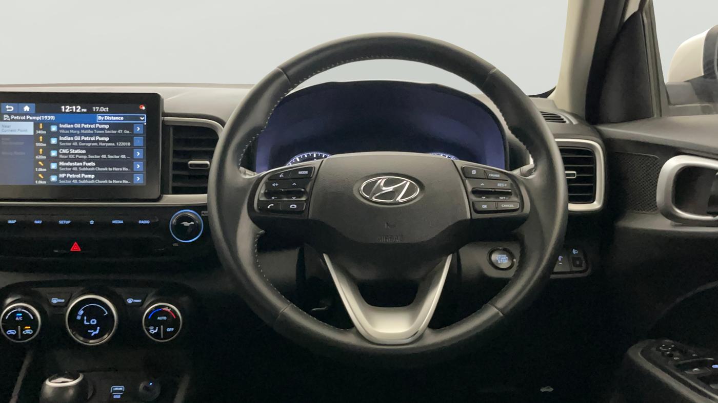 2019 Hyundai VENUE SX PLUS 1.0 TURBO DCT, Petrol, Automatic, 22,421 km, Steering Wheel Close Up