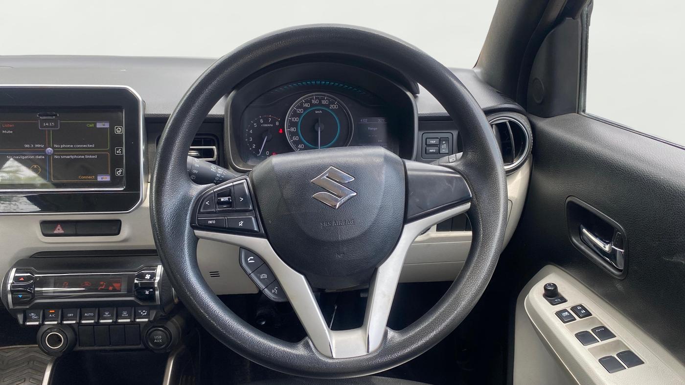 2018 Maruti IGNIS ALPHA 1.2 AMT, Petrol, Automatic, 62,088 km, Steering Wheel Close Up
