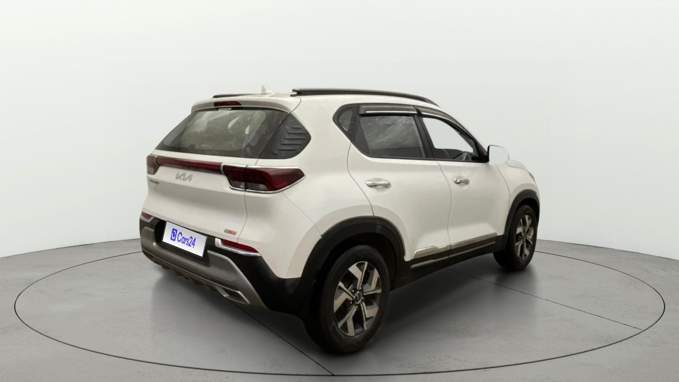 2021 KIA SONET HTX 1.0 IMT, Petrol, Manual, 65,946 km, Right Back Diagonal