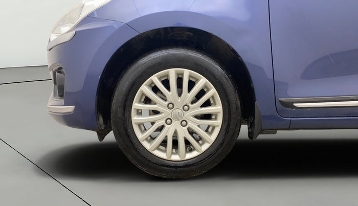 2017 Maruti Dzire ZXI AMT, Petrol, Automatic, 22,254 km, Left Front Wheel