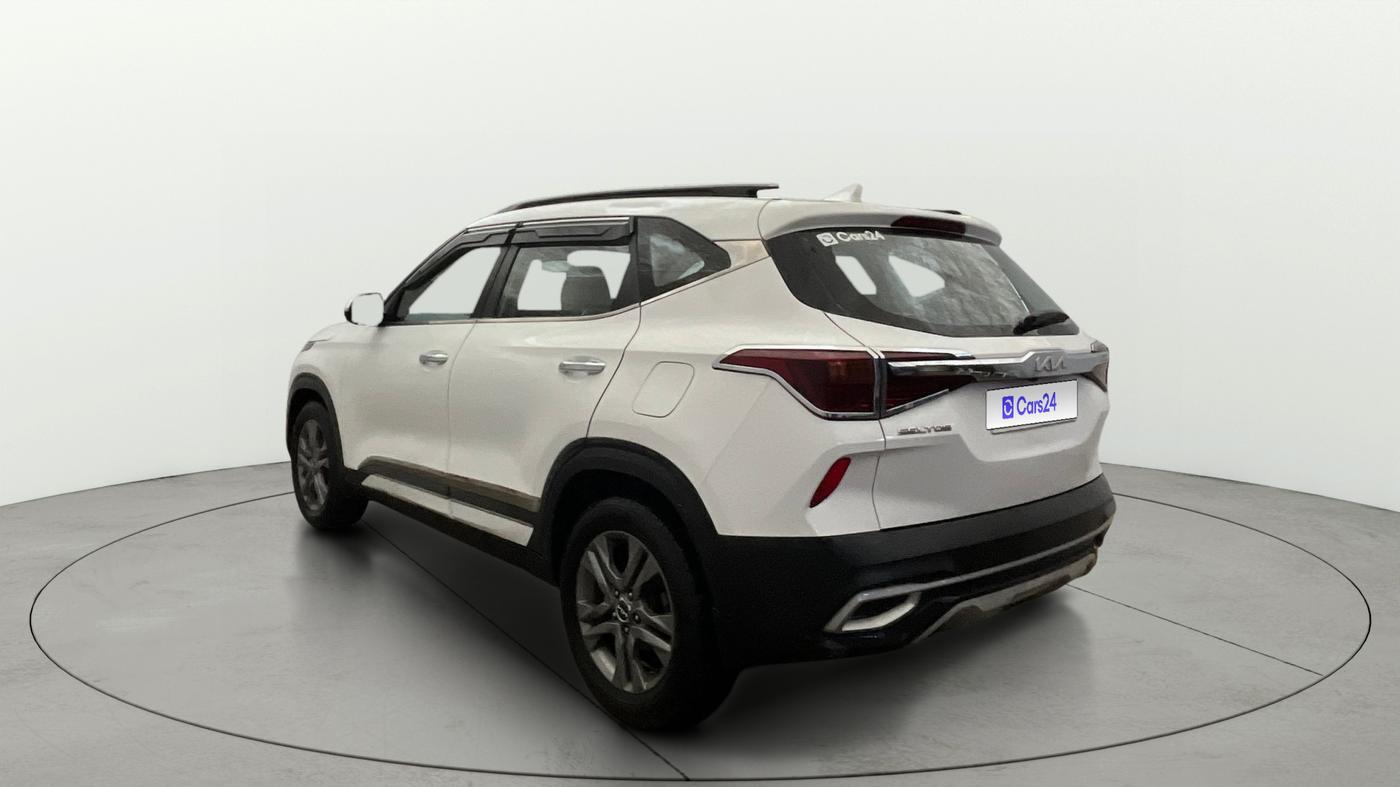 2021 KIA SELTOS HTX 1.5 PETROL, Petrol, Manual, 79,495 km, Left Back Diagonal