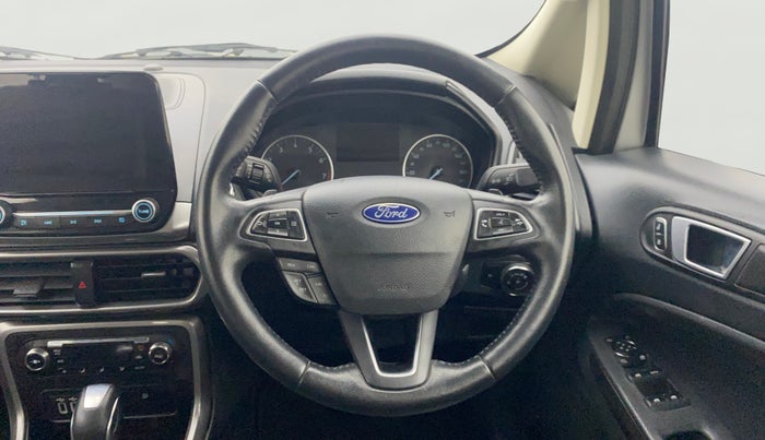 2019 Ford Ecosport TITANIUM + 1.5L PETROL AT, Petrol, Automatic, 43,408 km, Steering Wheel Close Up