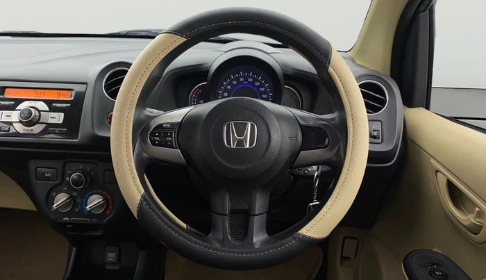 2016 Honda Amaze 1.2L I-VTEC S, Petrol, Manual, 77,875 km, Steering Wheel Close Up