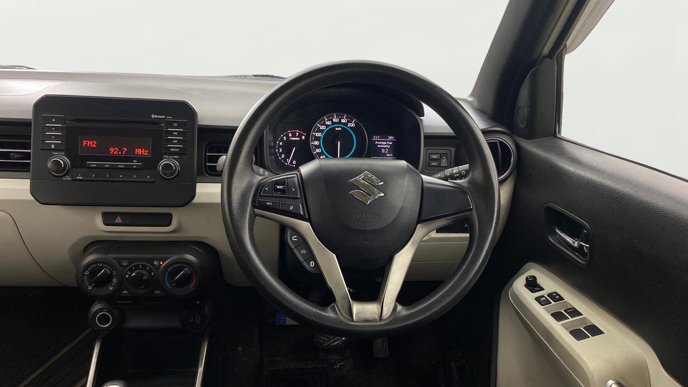 2017 Maruti IGNIS ZETA 1.2 AMT, Petrol, Automatic, 37,403 km, Steering Wheel Close Up