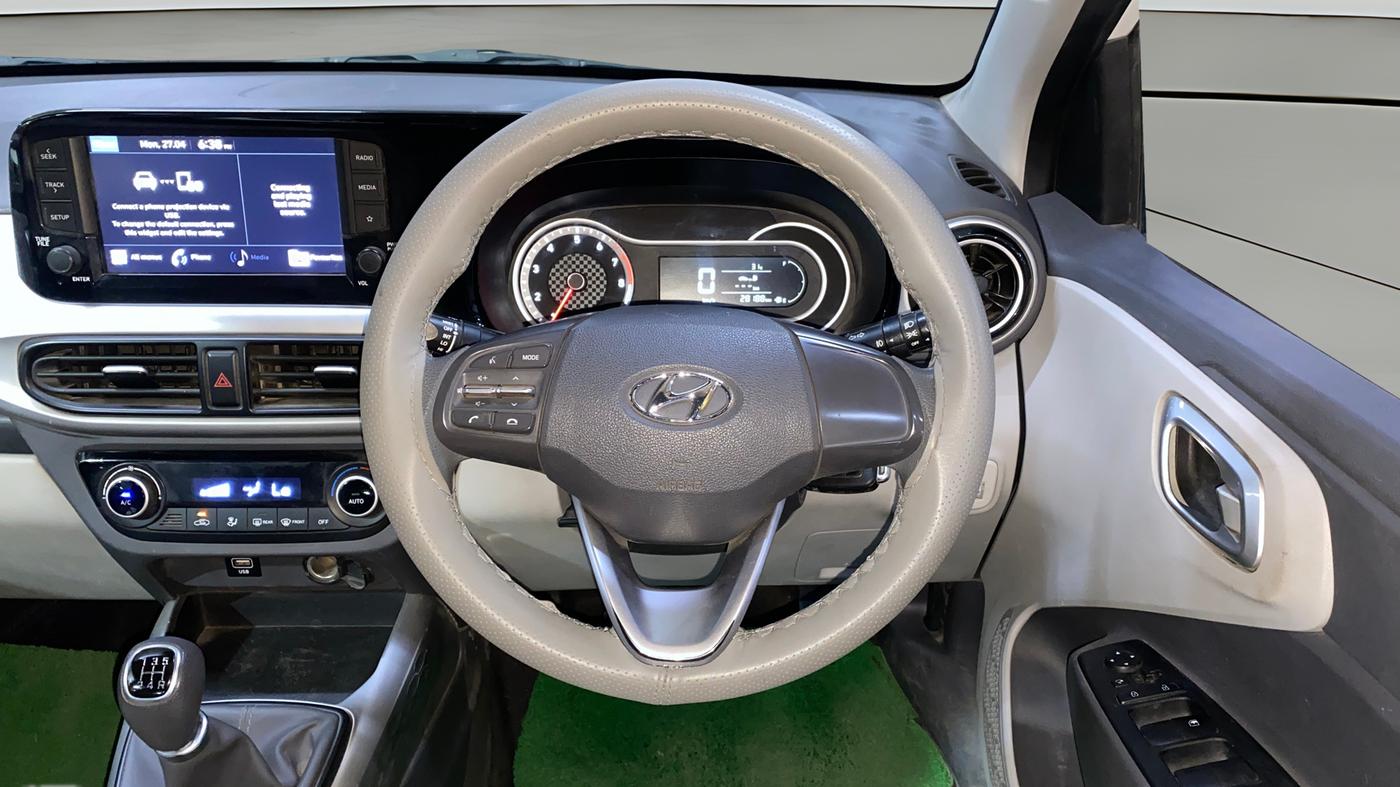 2022 Hyundai GRAND I10 NIOS SPORTZ 1.2 KAPPA VTVT, Petrol, Manual, 28,176 km, Steering Wheel Close Up