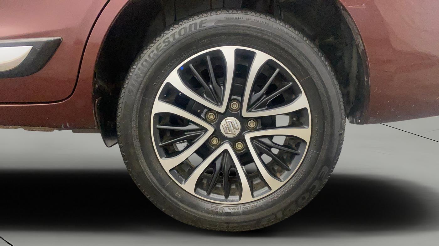 2022 Maruti Ertiga   VXI (O) CNG, CNG, Manual, 53,556 km, Left Rear Wheel