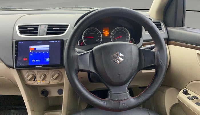 2014 Maruti Swift Dzire VXI, Petrol, Manual, 1,12,388 km, Steering Wheel Close Up