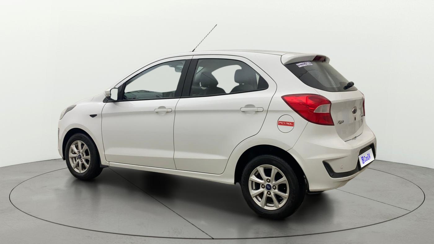 2019 Ford New Figo TITANIUM 1.2 PETROL MT, Petrol, Manual, 43,692 km, Left Back Diagonal