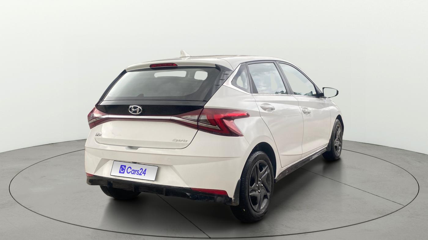 2021 Hyundai NEW I20 SPORTZ 1.2 MT, Petrol, Manual, 23,749 km, Right Back Diagonal