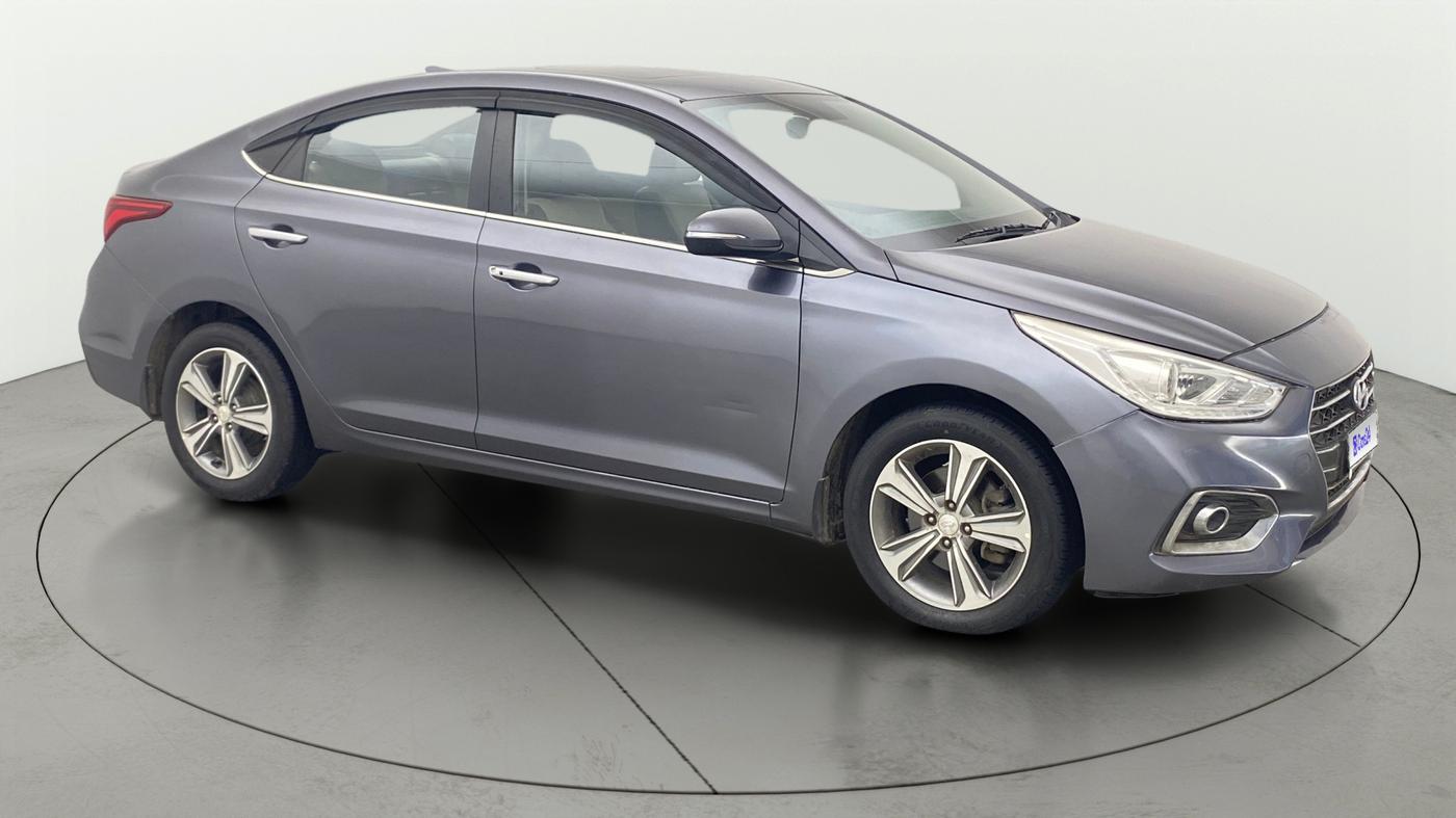 2019 Hyundai Verna 1.6 SX (O) CRDI MT, Diesel, Manual, 1,43,547 km, Right Front Diagonal
