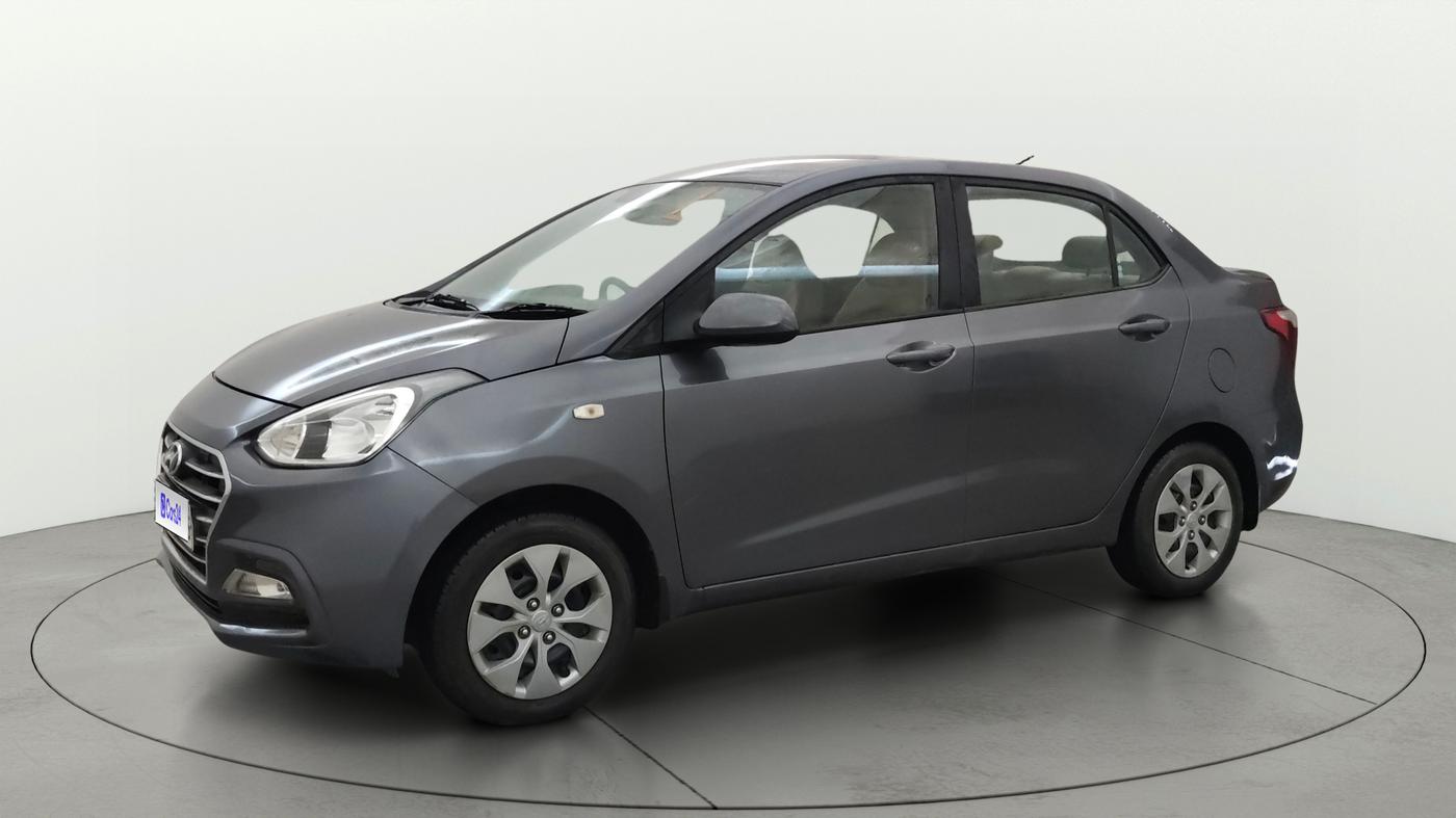 2019 Hyundai Xcent S 1.2, CNG, Manual, 50,187 km, Left Front Diagonal