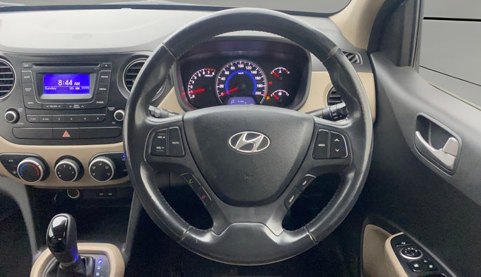 2014 Hyundai Grand i10 ASTA AT 1.2 KAPPA VTVT, Petrol, Automatic, 53,229 km, Steering Wheel Close Up