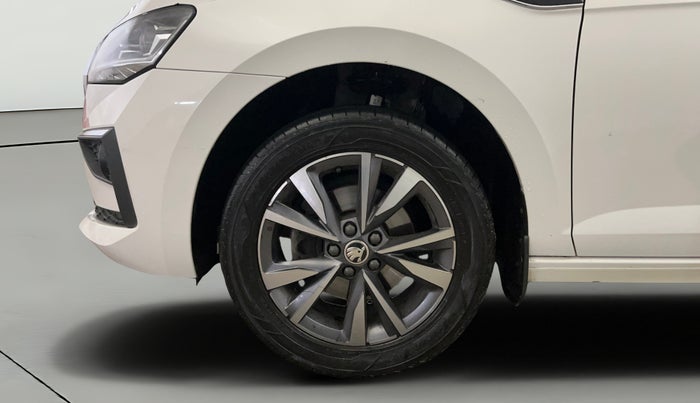 2023 Skoda SLAVIA STYLE 1.0L TSI AT, Petrol, Automatic, 52,005 km, Left Front Wheel